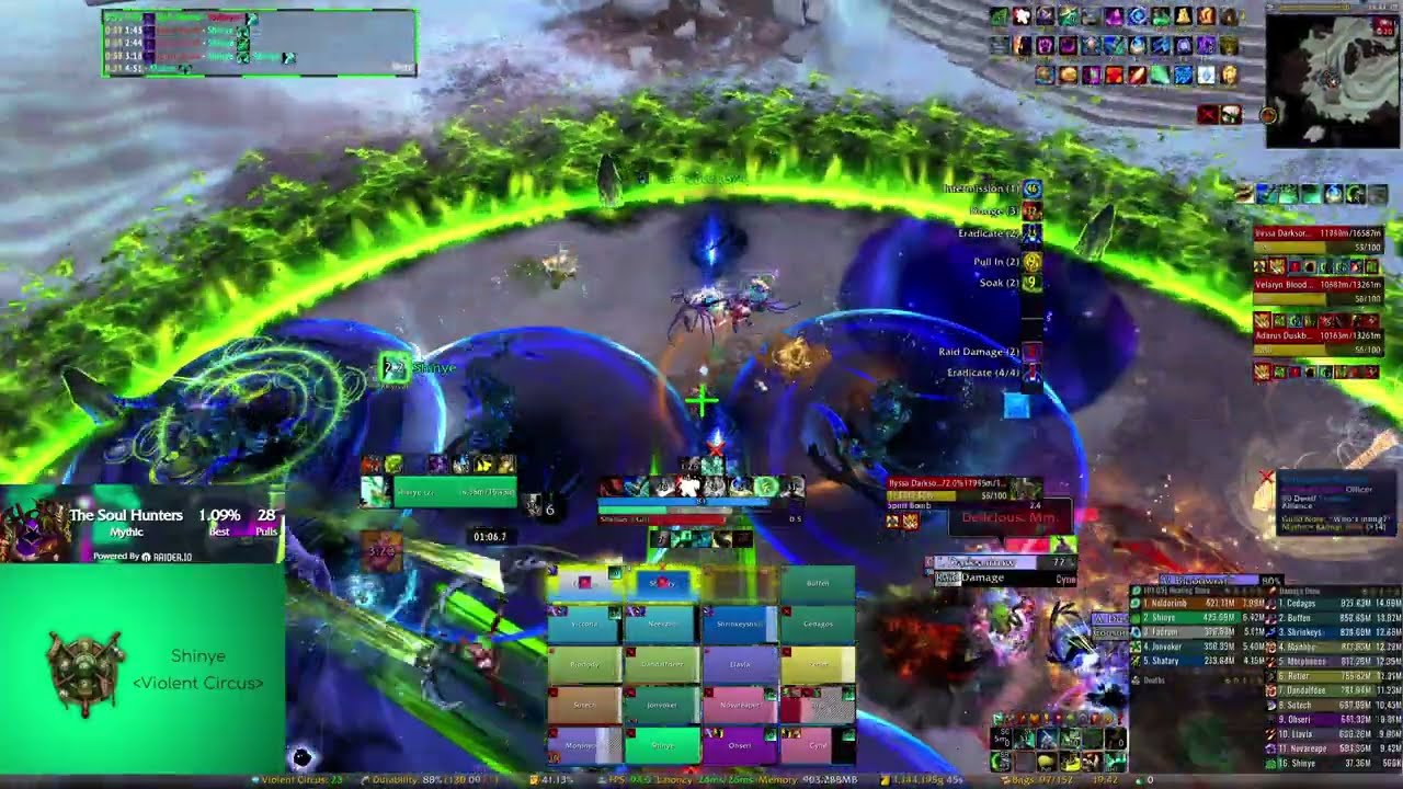 Mythic Soul Hunters - Mistweaver Monk - Manaforge Omega