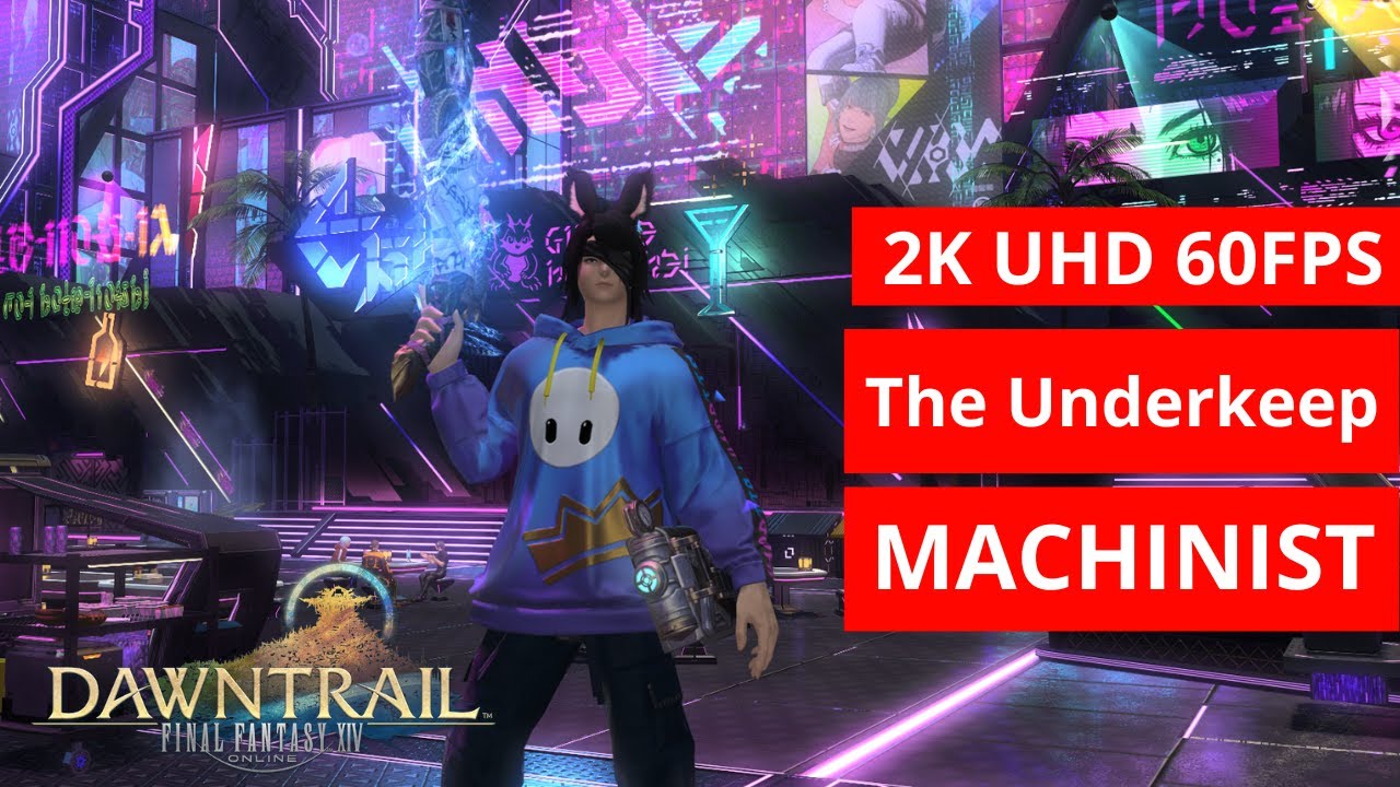FFXIV Dawntrail: The Underkeep  MACHINIST  GAMEPLAY 248  [2k/MAX PRESET]