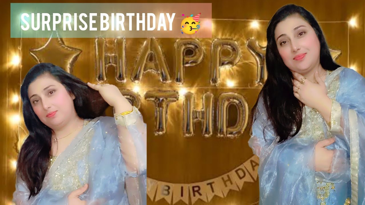 Surprise birthday party 🎊