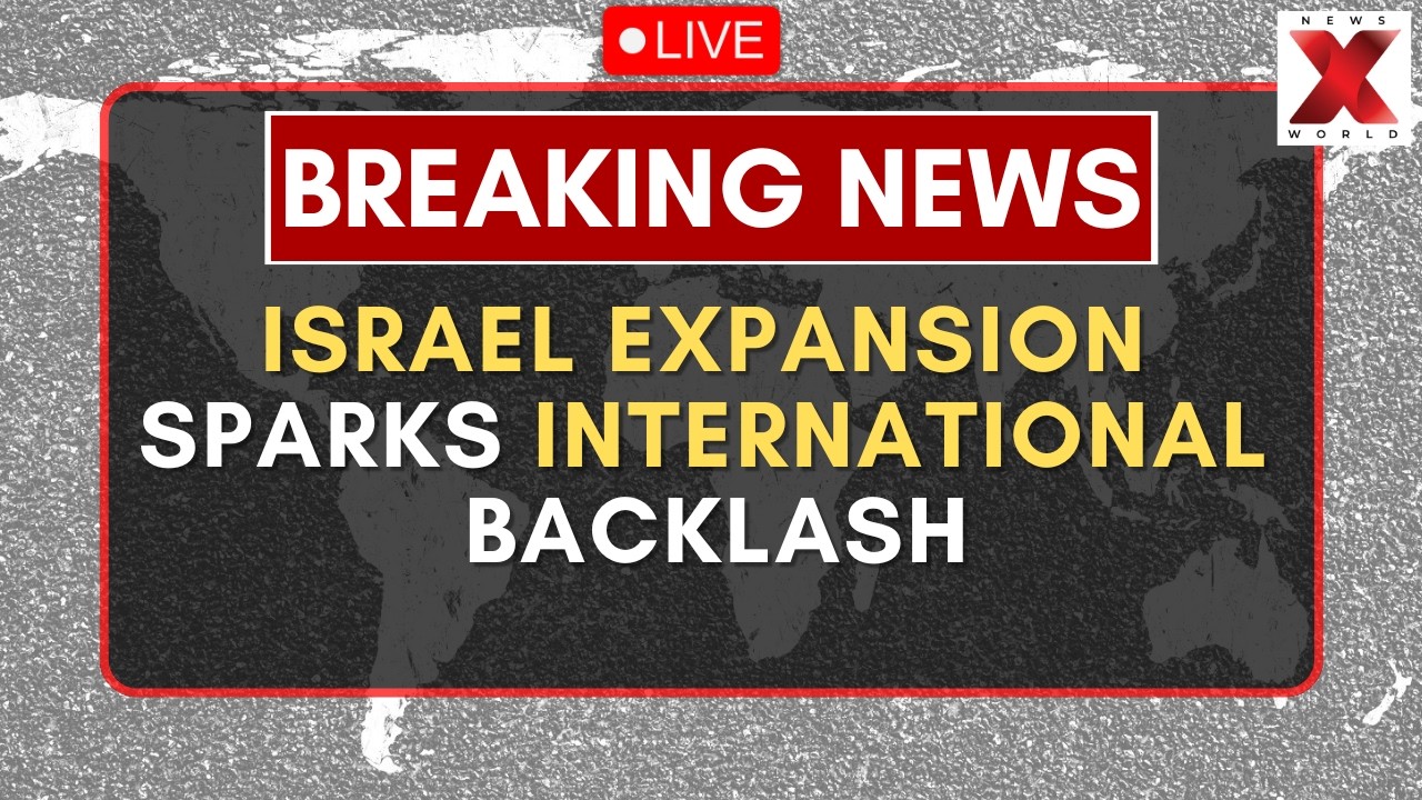 Israel Palestine Conflict Live: UN and UK condemn Israel annexation related decisions NewsX World