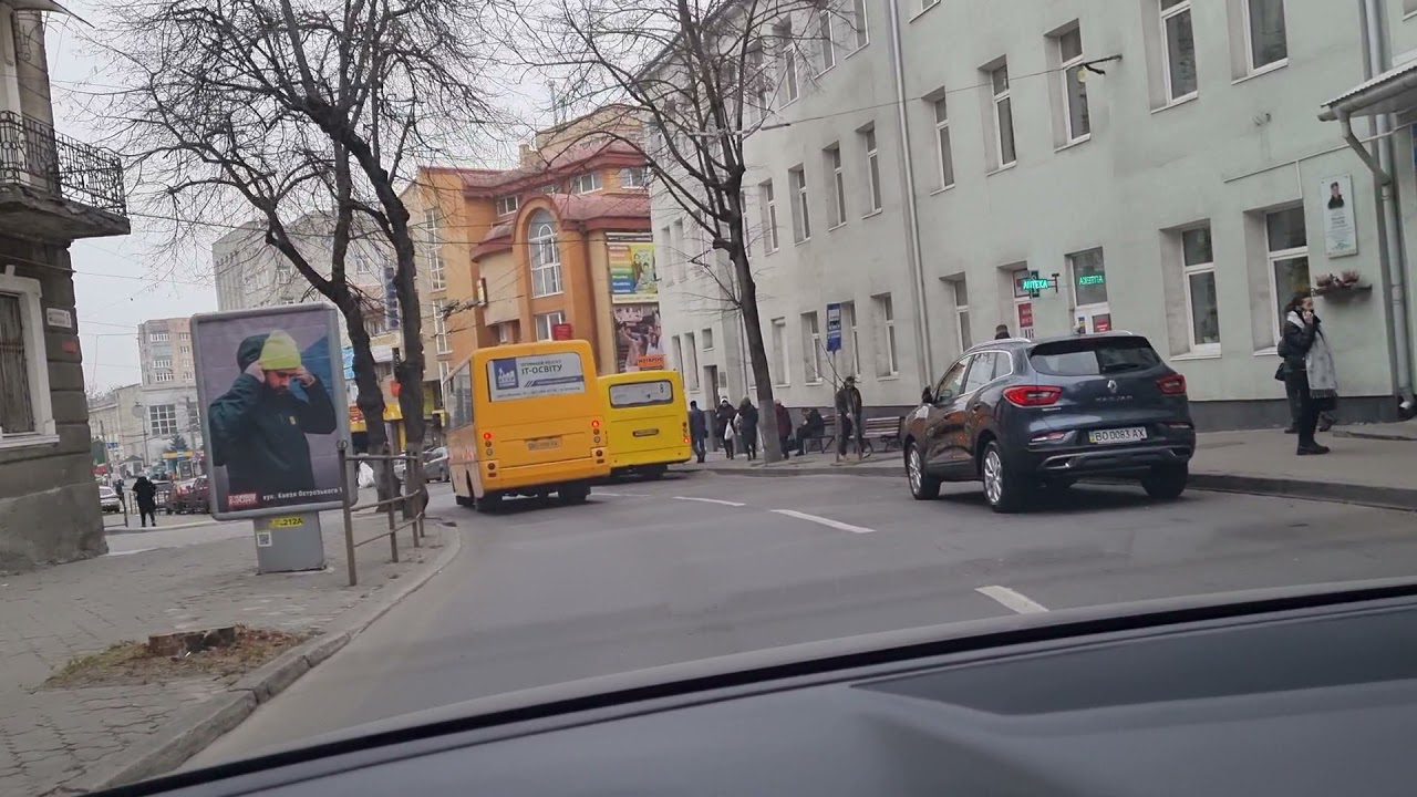 real Ukraine  Ternopil  center street