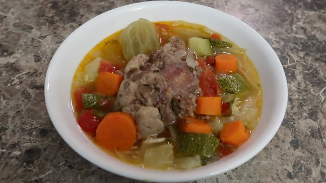Caldo de Cola de Res | Riquisimo