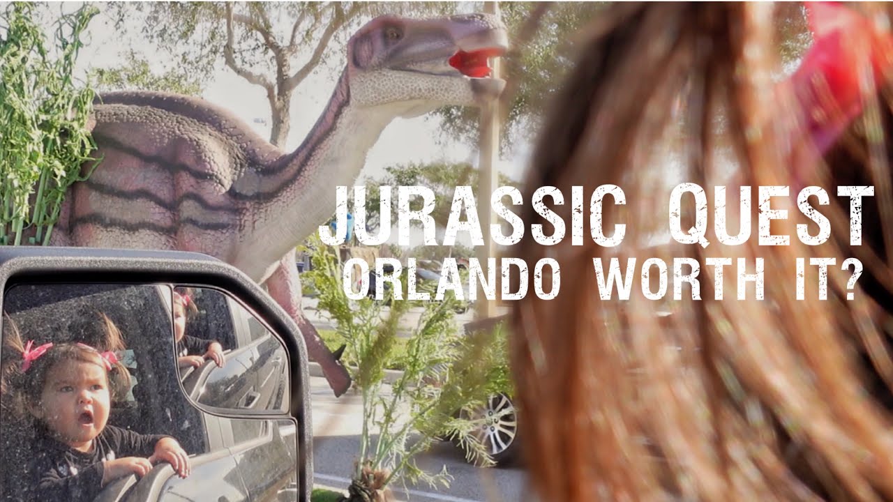 JURASSIC QUEST ORLANDO FLORIDA || FAMILY WEEKEND VLOG || DRIVE THRU || WAS IT WORTH IT? || WITL