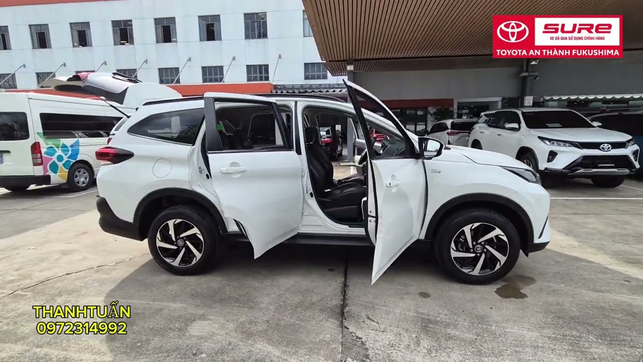 HotHotHot TOYOTA RUSH 2021 Chạy 8.000km tại An Thanh Fukushima