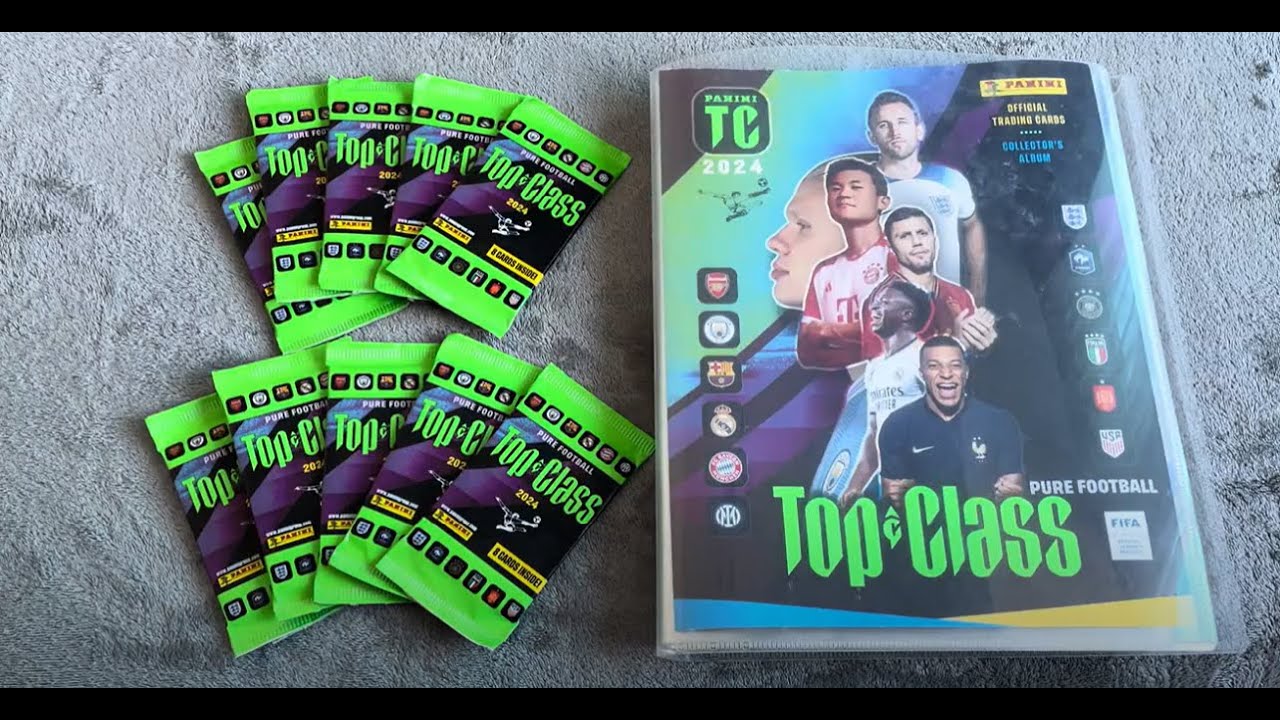 Panini⚽TOP CLASS 2024⚽Opening Packs