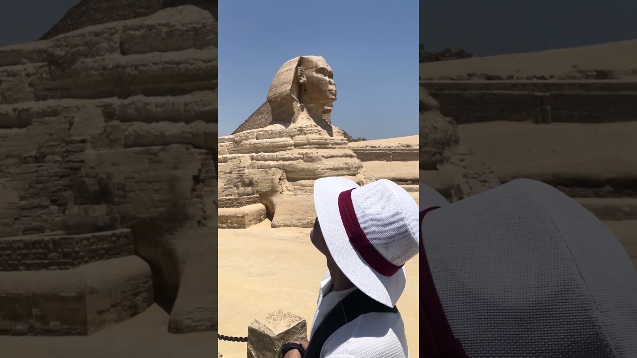 3rdy and the sphinx egypt2025 #egypttours #sphinx