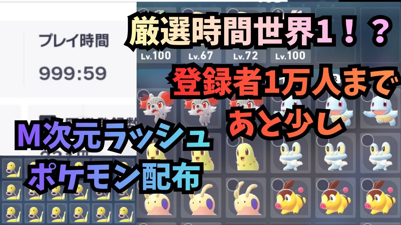 第８回　ポケモン配布【Pokémon LEGENDS Z-A】