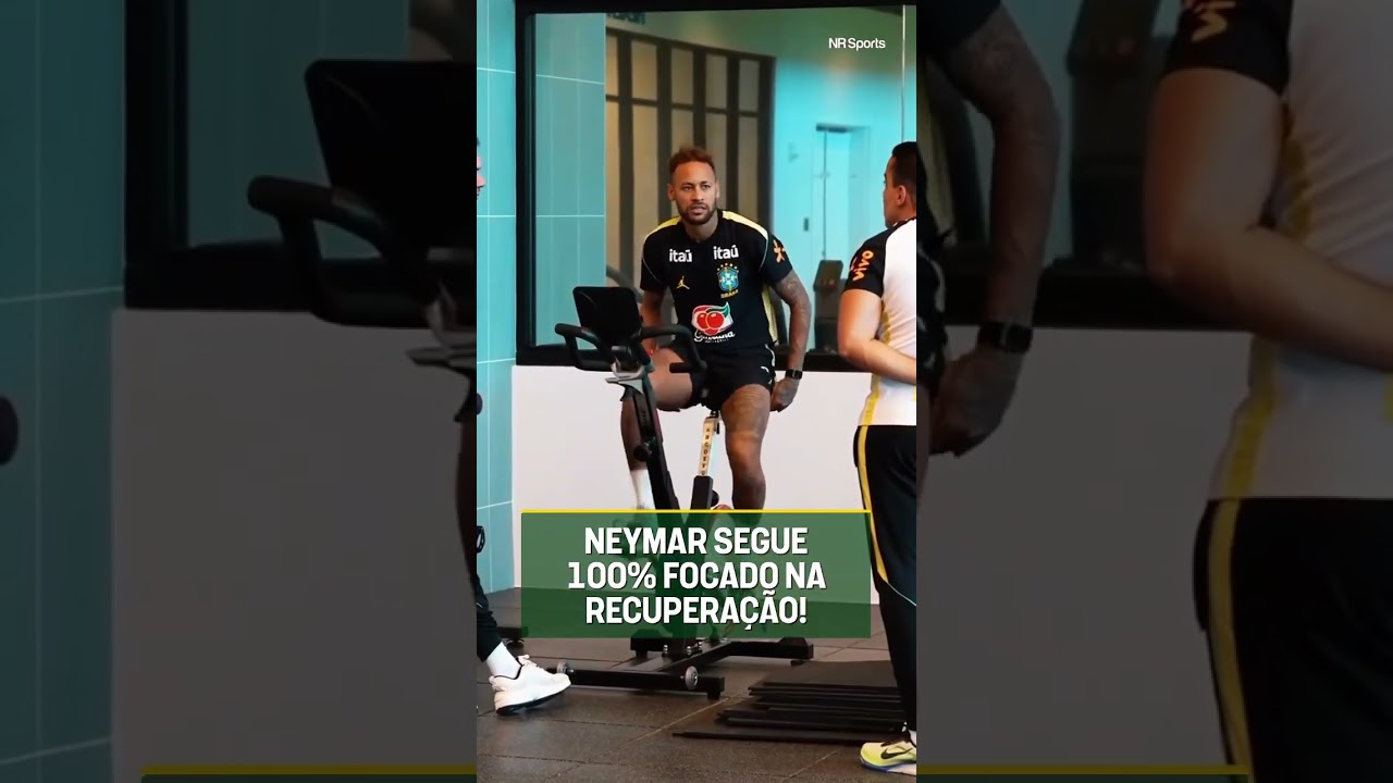 O NEYMAR SEGUE FOCADO EM SE RECUPERAR PRA JOGAR A COPA DO MUNDO! 🇧🇷🏆 #shorts
