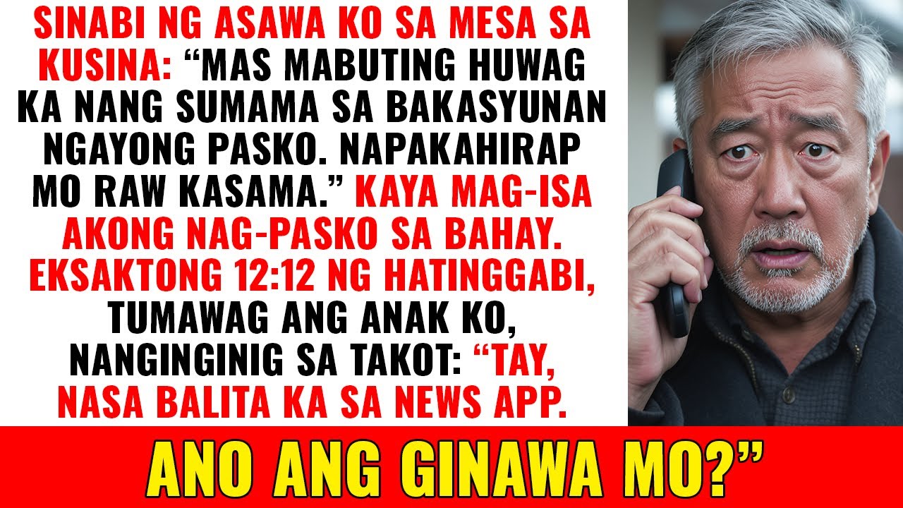 Sinabi ng Asawa Ko na 'Mahirap Akong Pakisamahan' Tuwing Pasko—Tumawag ang Anak Ko nang 12:01...