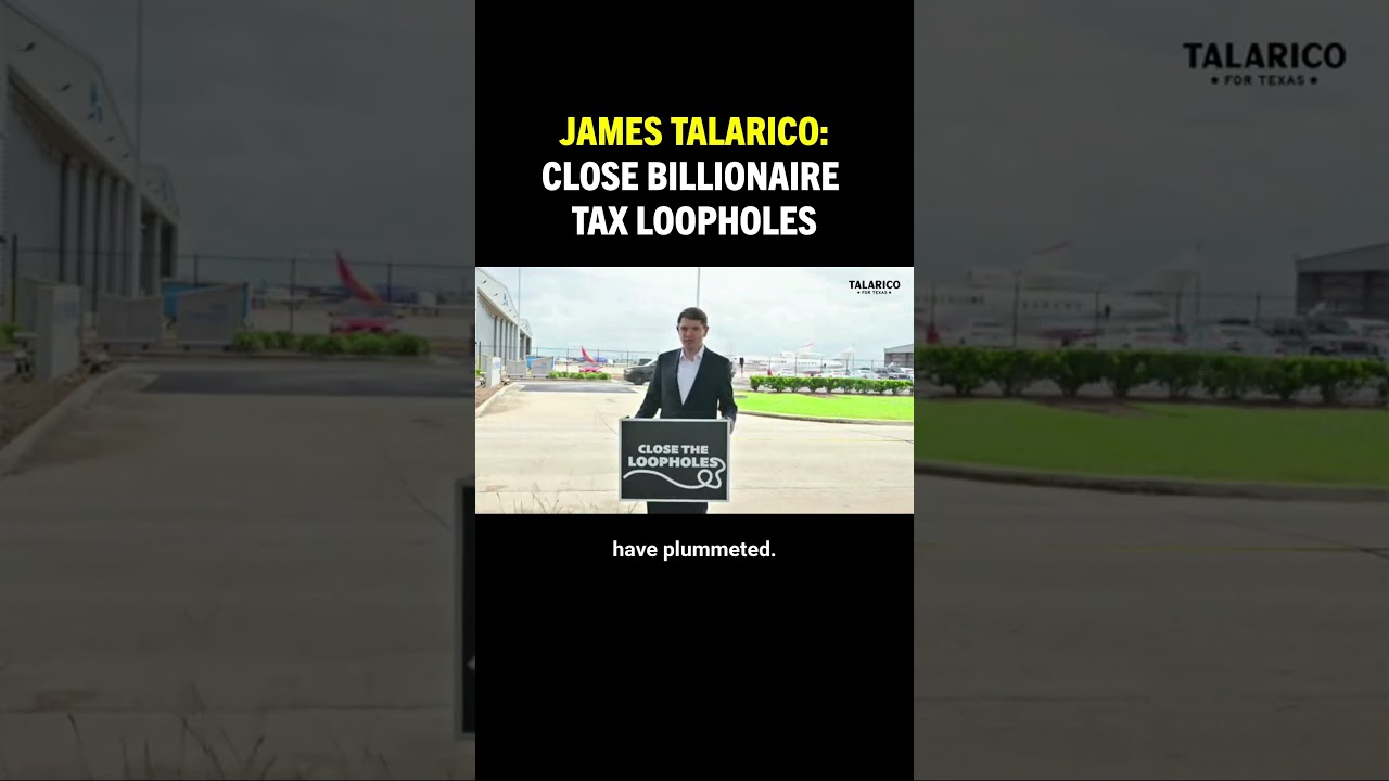 Джеймс Таларико РАЗОБЛАЧАЕТ налоговое неравенство среди миллиардеров.