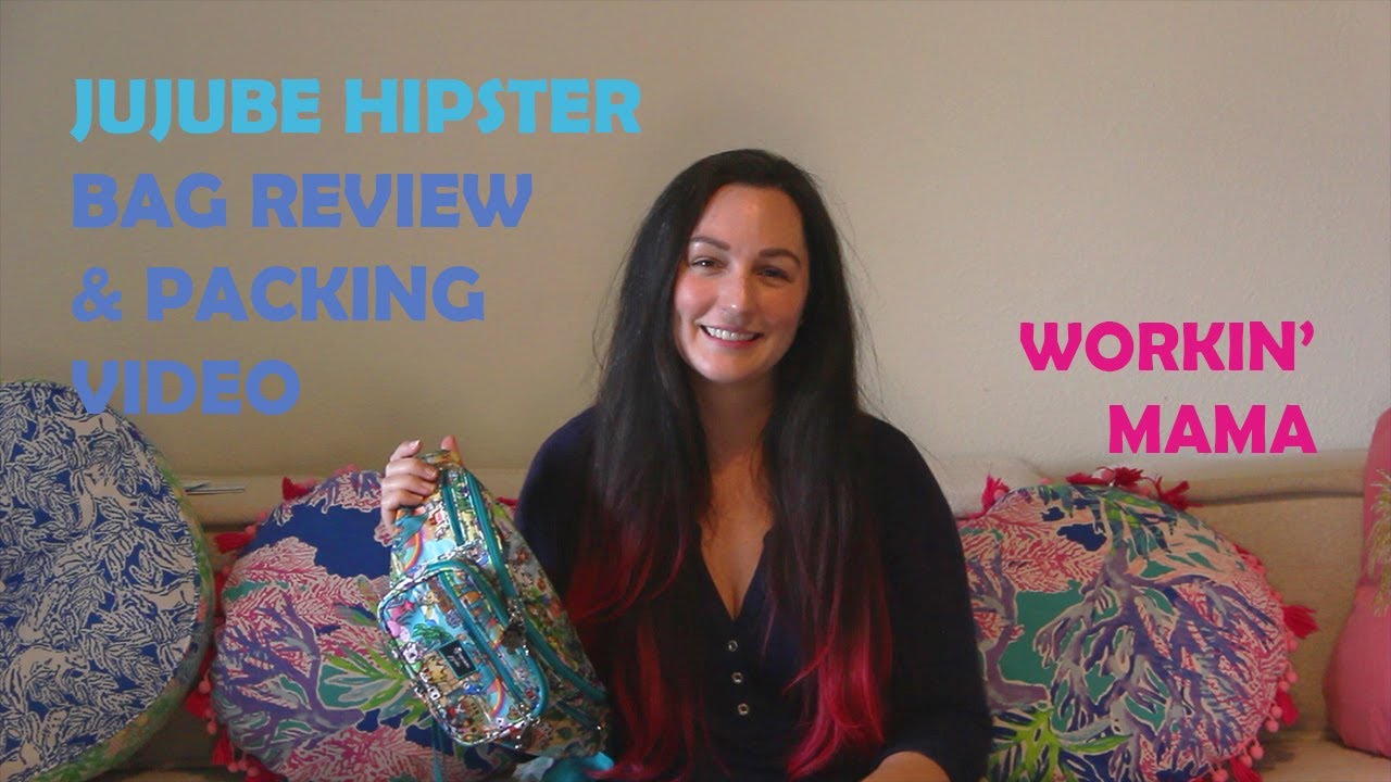 JuJuBe Hipster Review | Fanny Pack for Theme Parks | Perfect Hip Bag for Disney | Packing Video