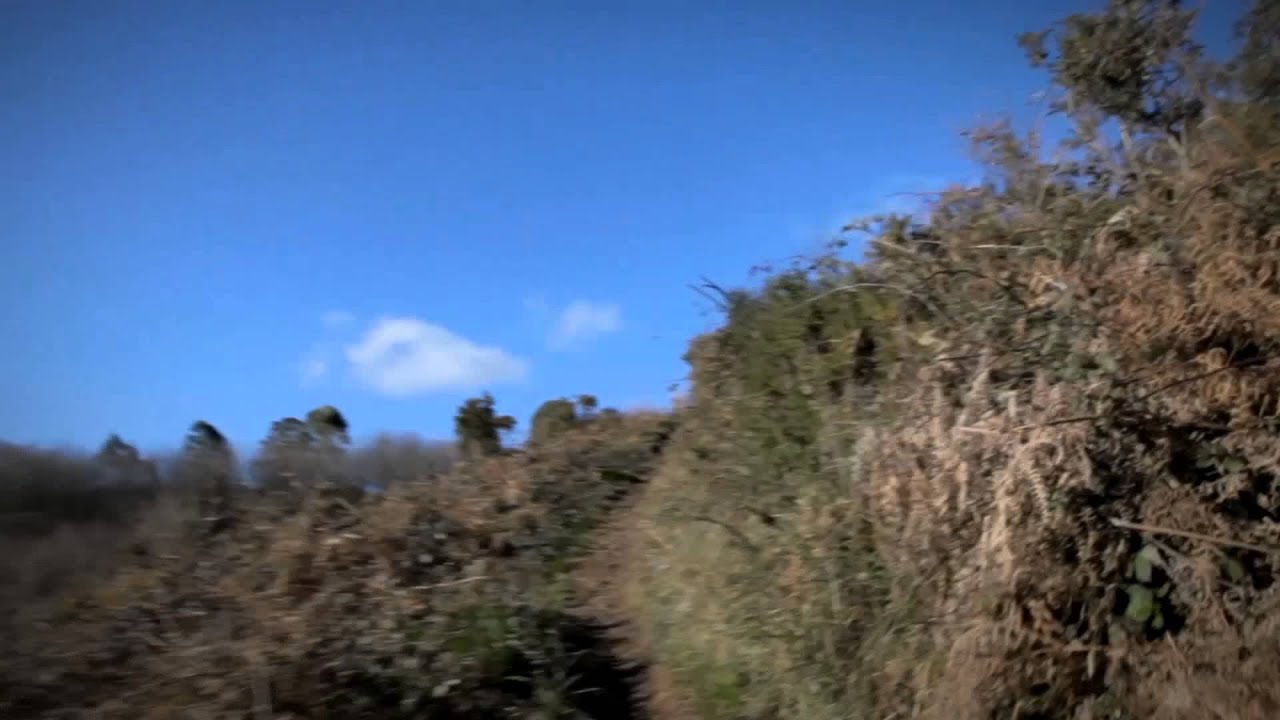One Minute Flying with the wind on Naranco Mountain, Oviedo, Asturias, Spain