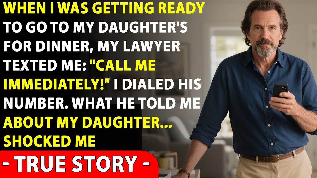 My Lawyer Wrote To Me “Call Me Immediately!” He Told Me The Terrible Truth About My Daughter...