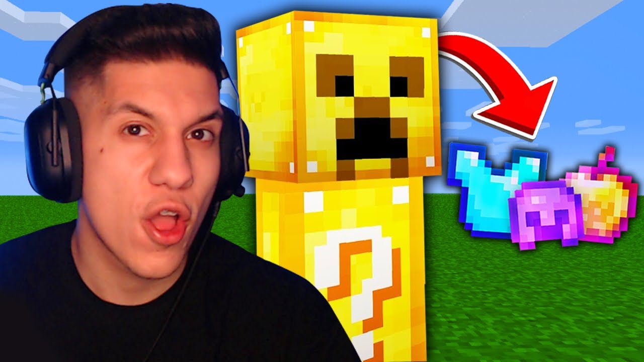 MINECRAFT ΑΛΛΑ ΤΑ MOBS ΔΙΝΟΥΝ LUCKY BLOCK!