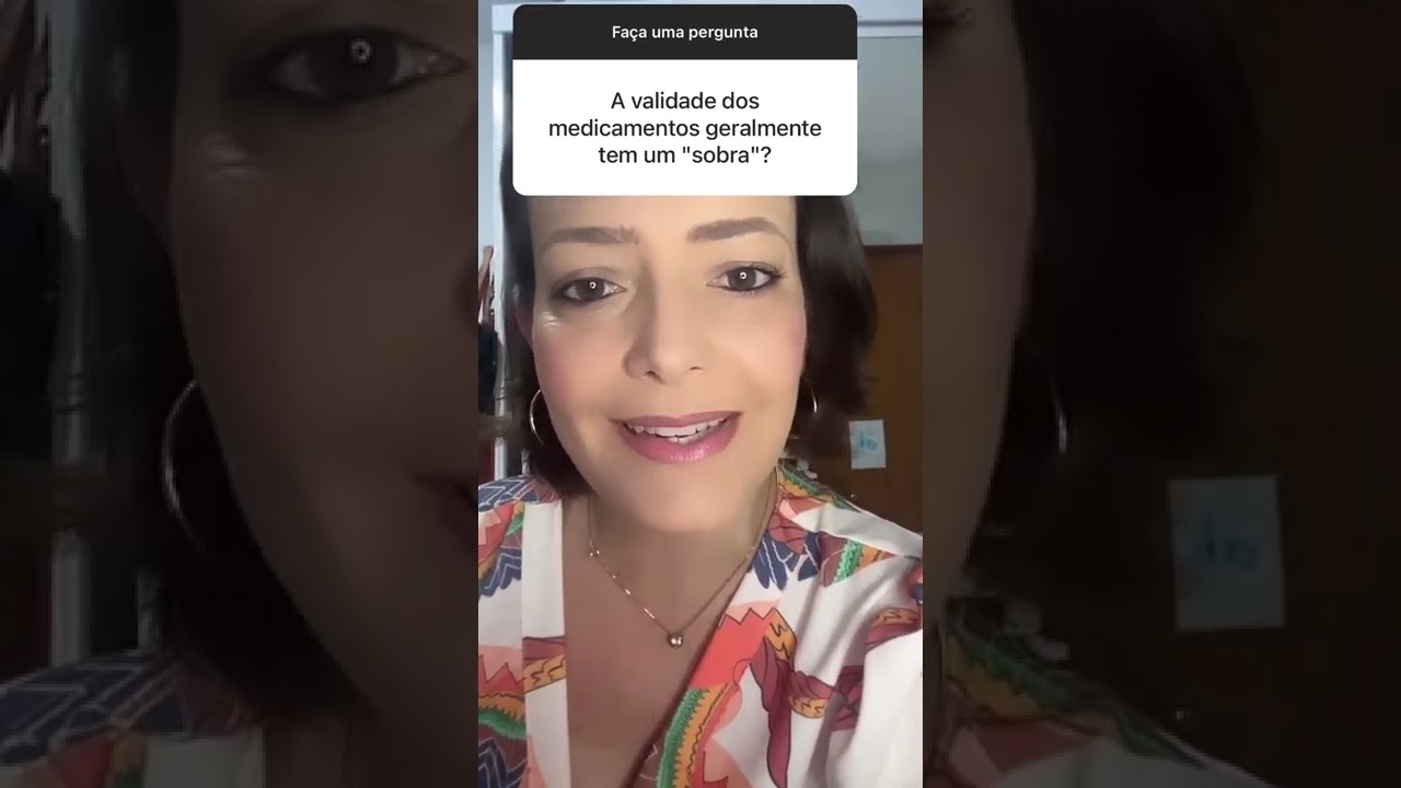 A validade dos medicamentos geralmente tem uma 