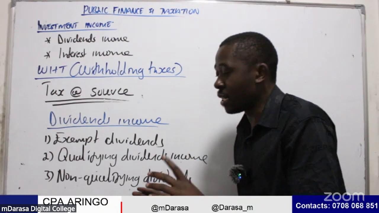 PUBLIC FINANCE & TAXATION - BASIC CONCEPTS