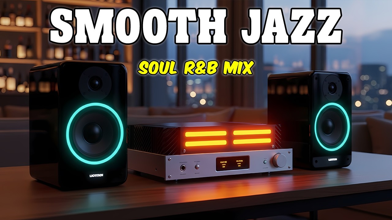 Smooth Soul Jazz 🌃 Emotional R&B Mix for Relaxed Evenings & Chill Time