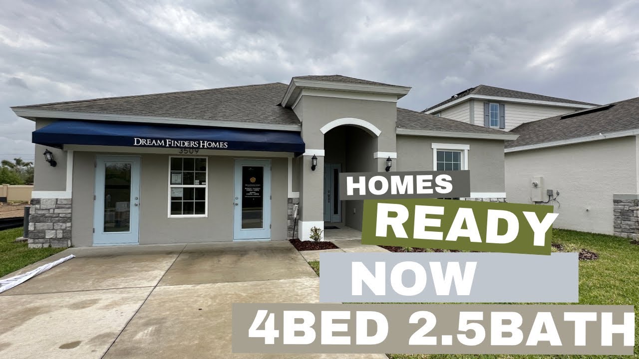 4 Bedroom 2.5 Bathroom New Construction House Tour