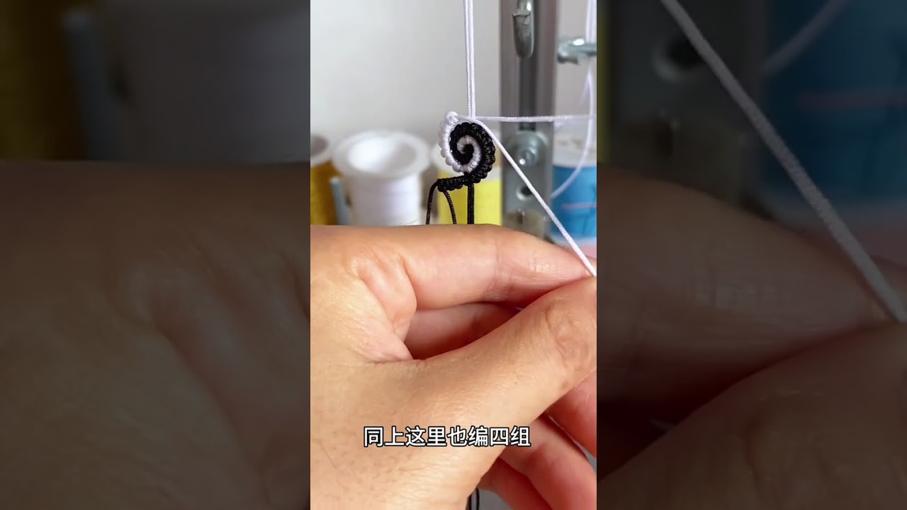 Pulsera macrame de circulo