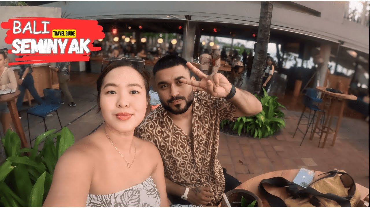 Exploring Seminyak Bali , Indonesia | Visit to The Best Beach Club in Bali 2024 🇮🇩