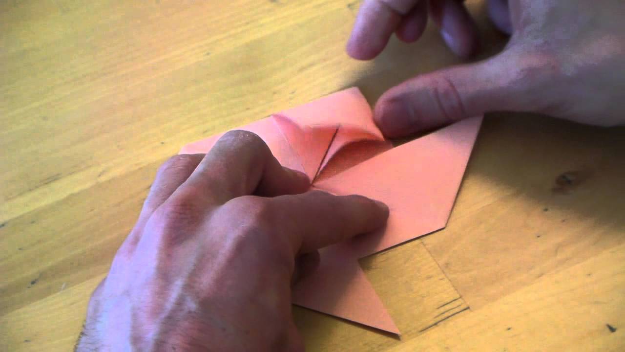 Origami - Cocotte - Méthode 