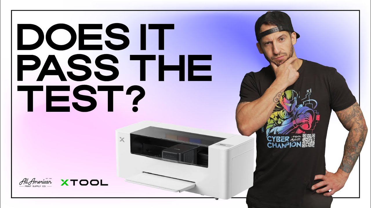 Принтер для одежды xTool DTF: прошёл ли он тест?!