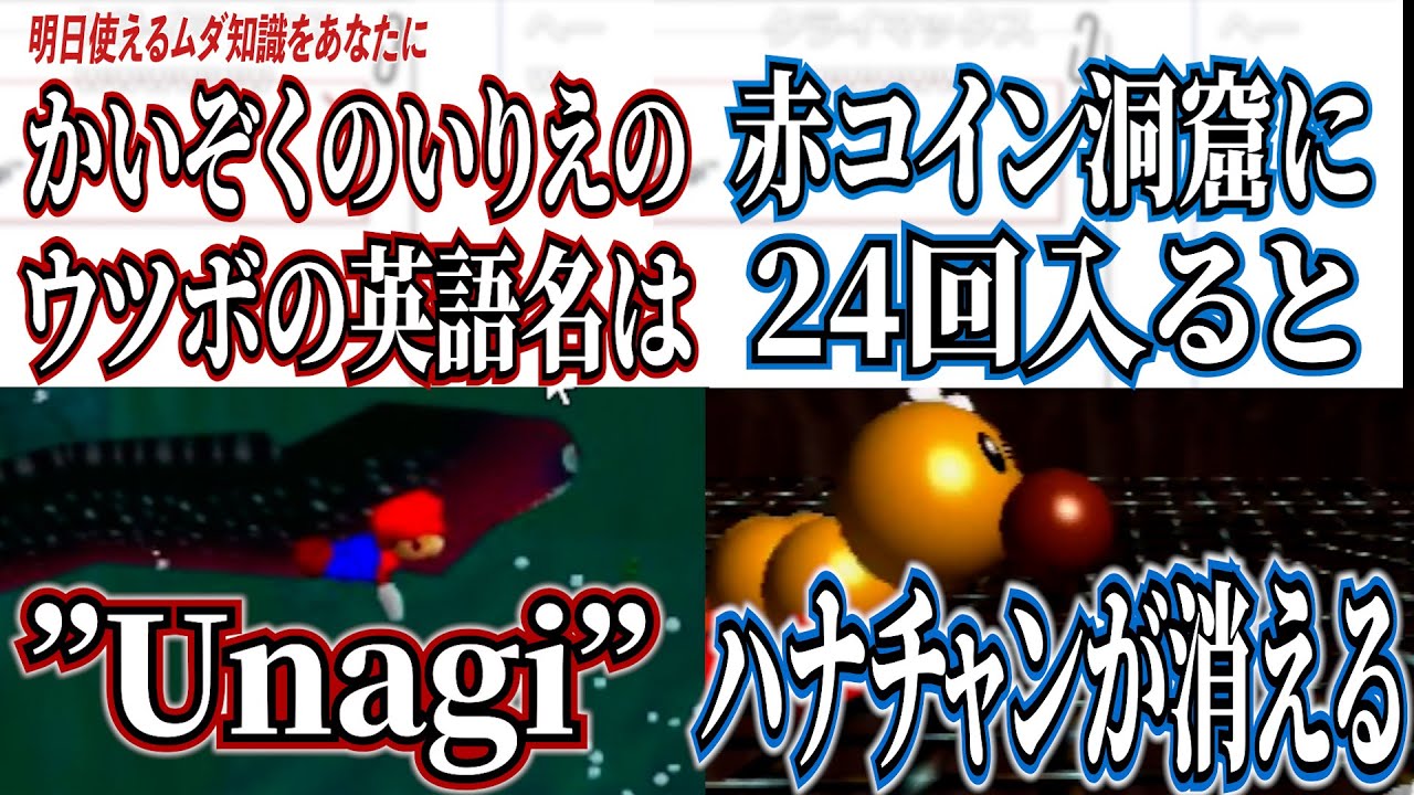 バトラと学ぶ！マリオ64RTAの雑学まとめ【2024/12/15】