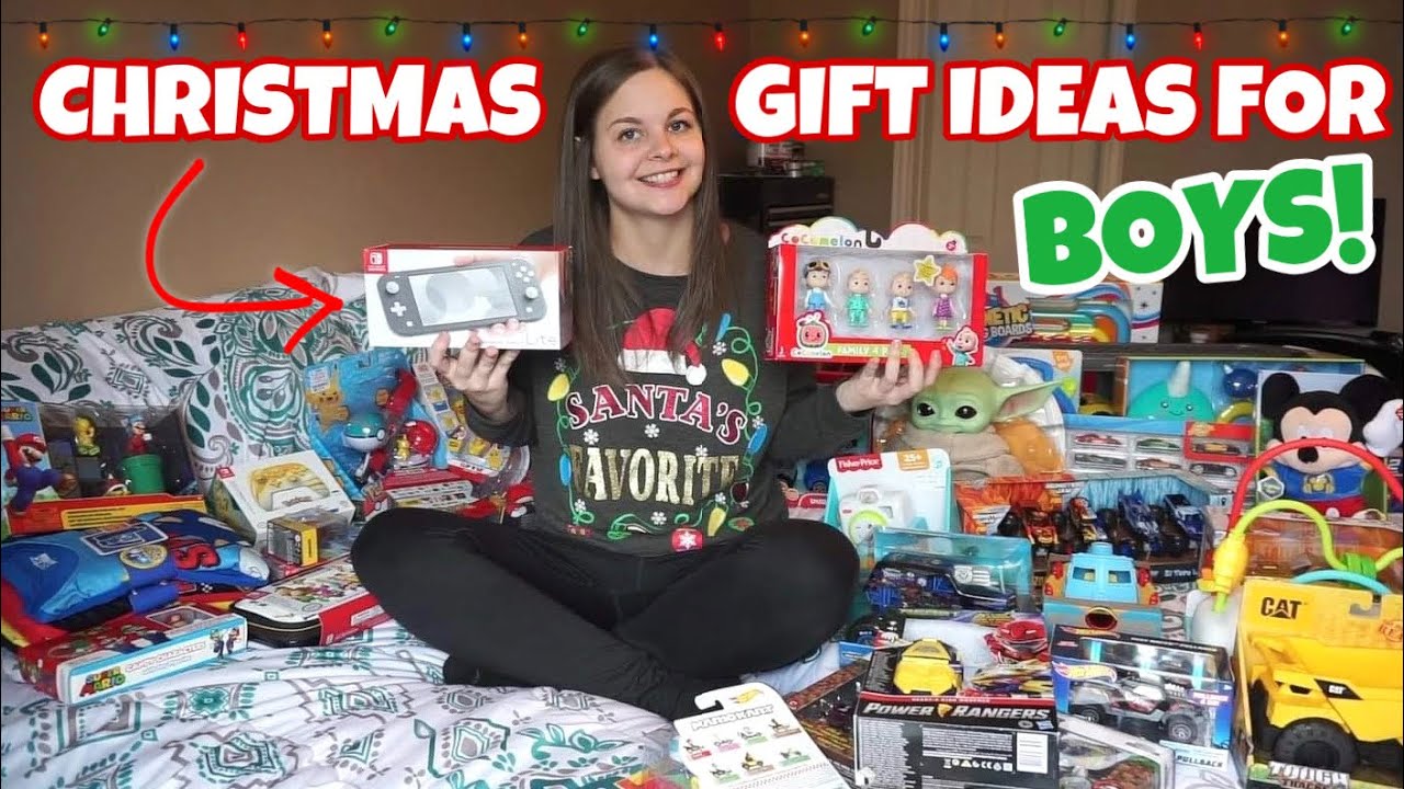 ЧТО Я ПОДАРИЛА СВОИМ ДЕТЯМ НА РОЖДЕСТВО 2020 ГОДА | ИДЕИ ПОДАРКОВ ДЛЯ МАЛЬЧИКОВ!