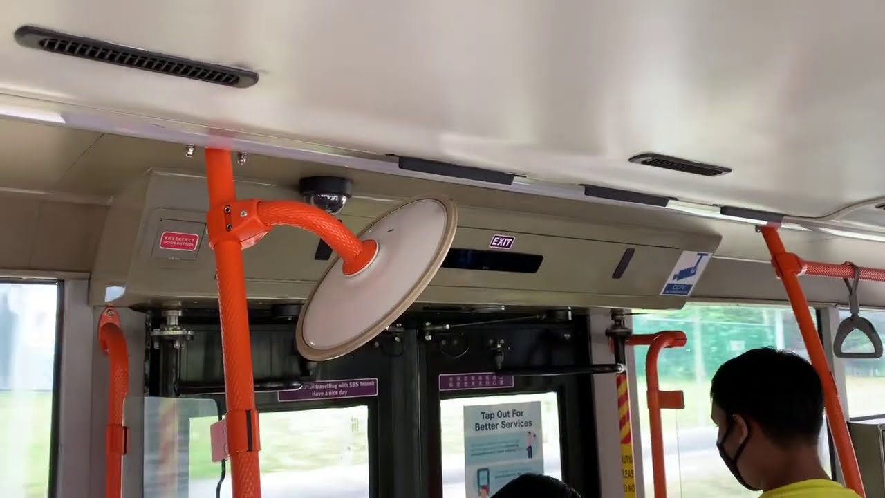 SBS Transit Volvo B9TL (CDGE) - Doors Opening & Closing (SMC Transit)