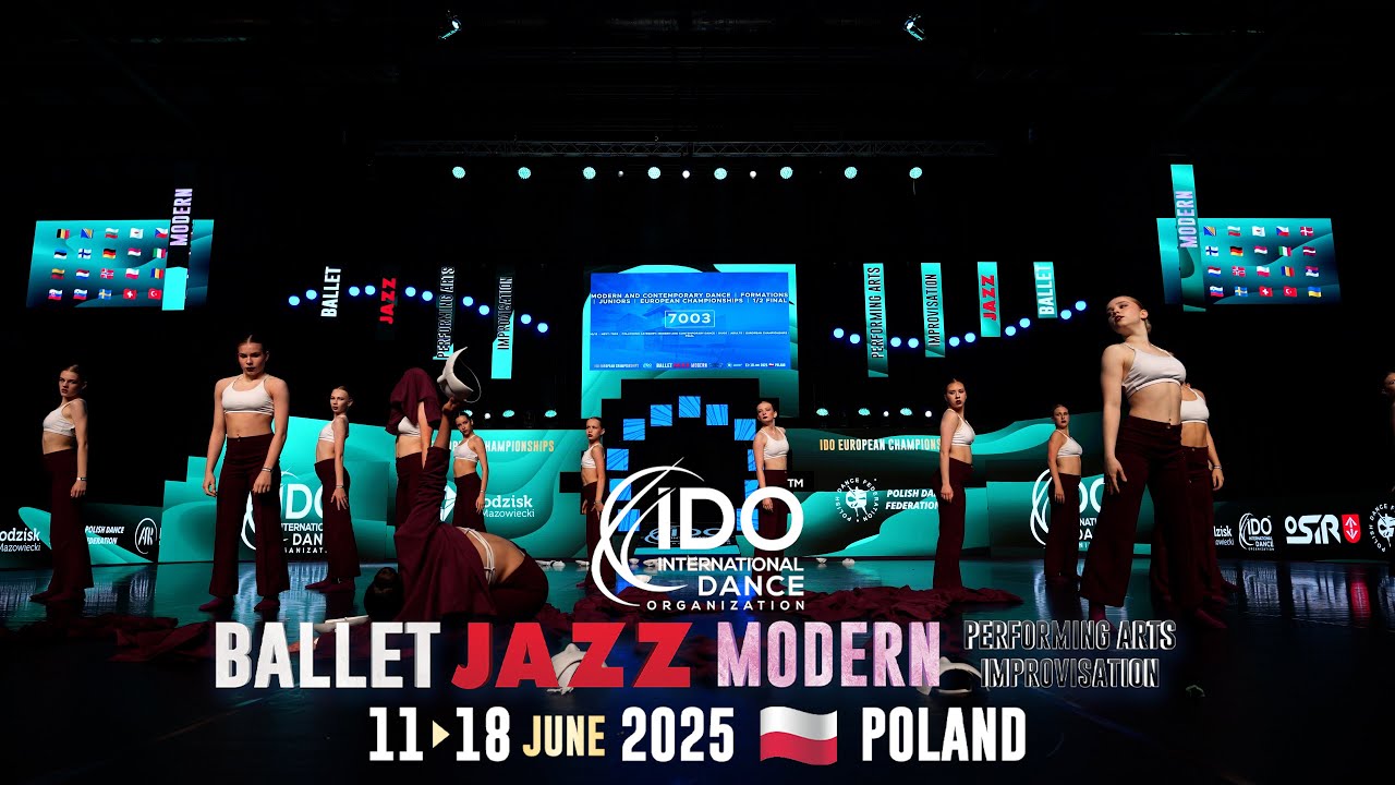 RELIESE TEAM | POLAND | Junior Formations | IDO European Modern & Contemporary Championship 2025