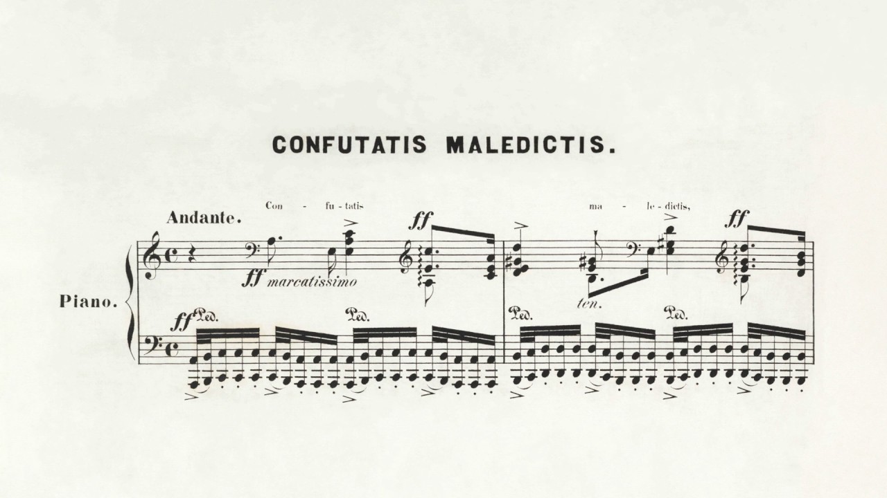 Mozart/Liszt: Confutatis & Lacrimosa from Requiem in D minor - Andreas Stockinger