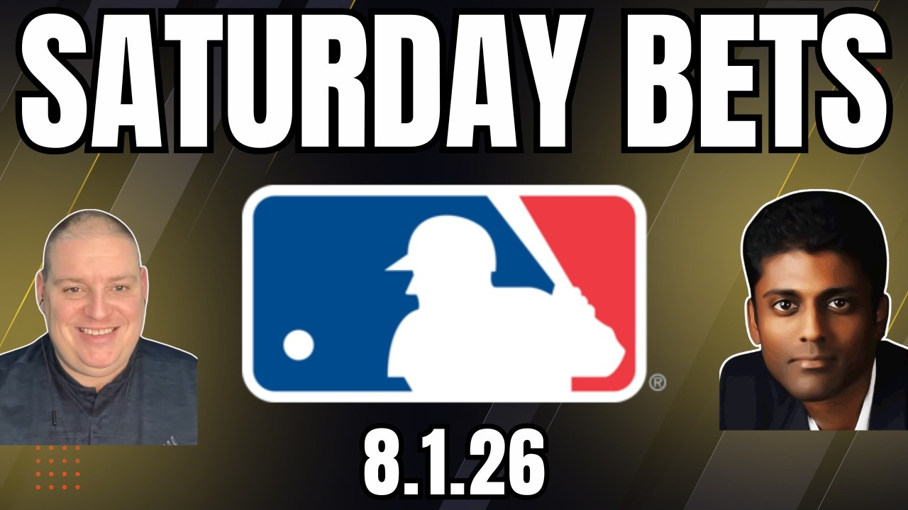 Saturday MLB Picks - 8/1/26 l Craig Trapp & Indian Cowboy MLB Betting Picks & Baseball Predictions