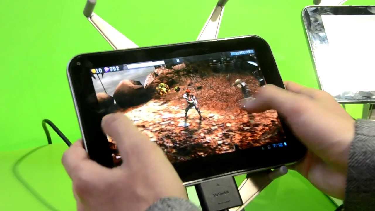 Игры для NVidia Tegra 3 и планшет Toshiba Thrive 7.7 от Droider.ru [MWC 2012]