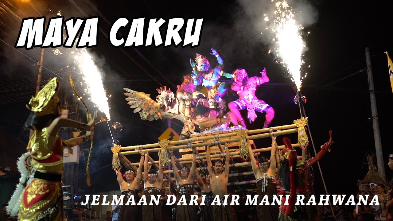 MAYA CAKRU - Ogoh Ogoh Banjar Delod Pempatan Tangeb tahun 2025 #ogohogoh #budayabali #lombaogohogoh