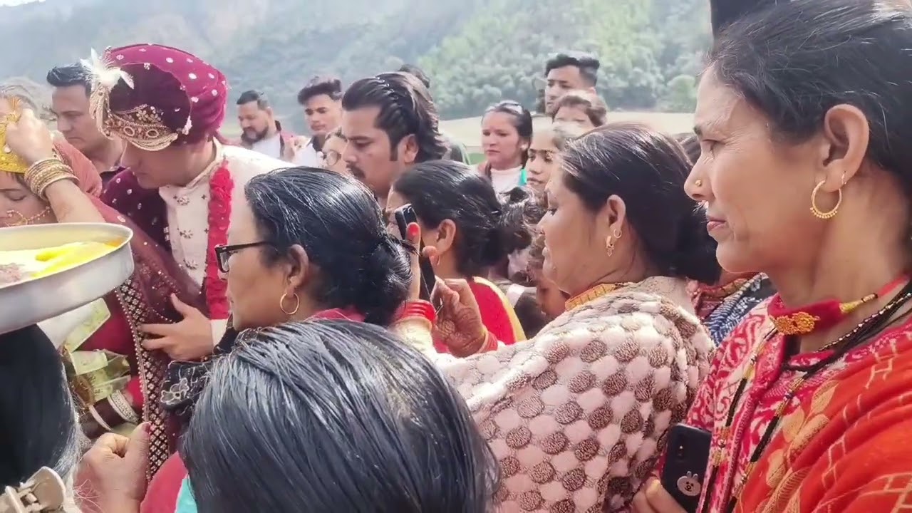 भतीजी की शादी की विदाई