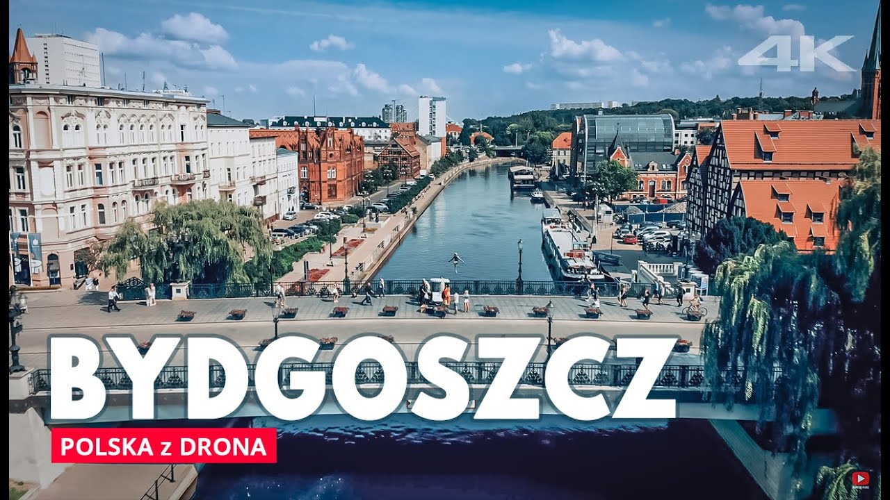 BYDGOSZCZ, the city with rich history dating back to the 13th century | Poland by Drone