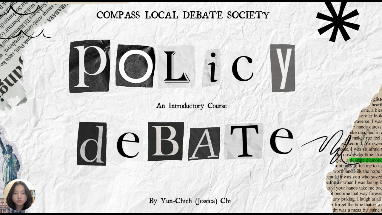 政策型辯論01 Policy Debate--An Introductory Course