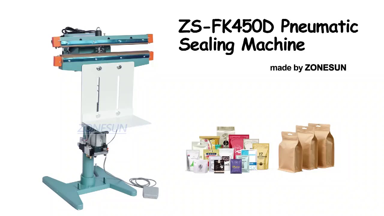How To Use Pneumatic Foot Pedal Heat Sealing Machine
