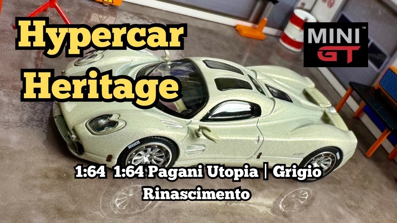Unboxing BBR Models 1:64 Pagani Utopia | Grigio Rinascimento Diecast
