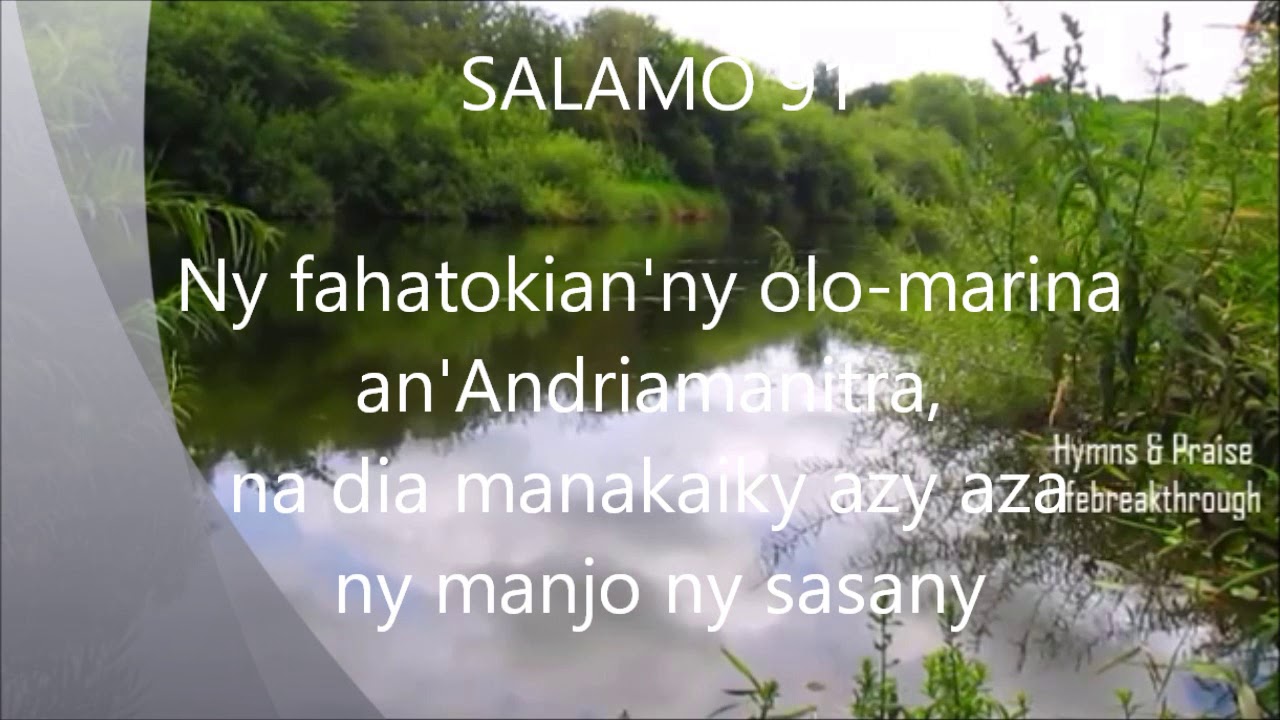 SALAMO 23 27 91 Vakiteny  instrumental - [Baiboly Malagasy]