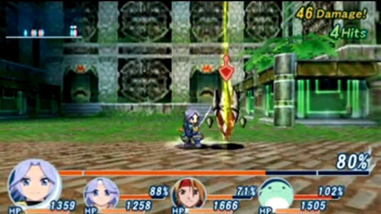 Tales of Phantasia: Narikiri Dungeon X: Swordsman and Nurse Gameplay