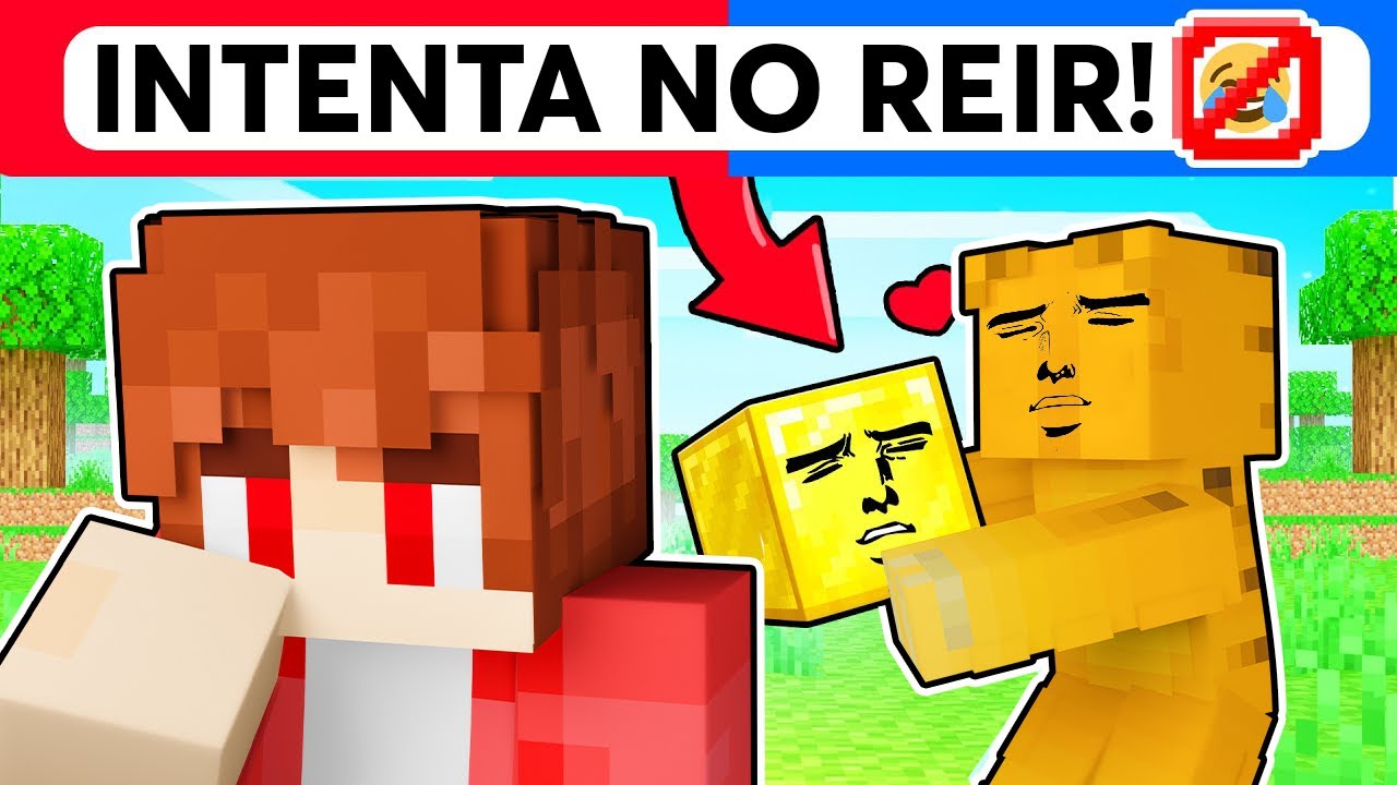 Intenta No REÍRTE en Minecraft!😂