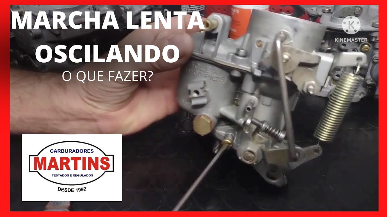 Marcha Lenta/ Carro Carburado/ Oscilando/ carro morrendo/ O que fazer?/ Dicas - Martins Carburador
