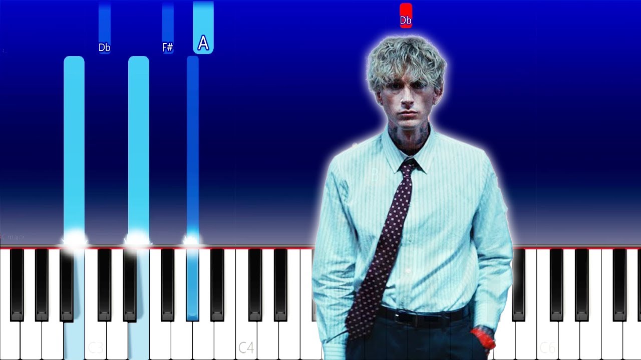 How to Play - mgk - vampire diaries (Piano Tutorial)