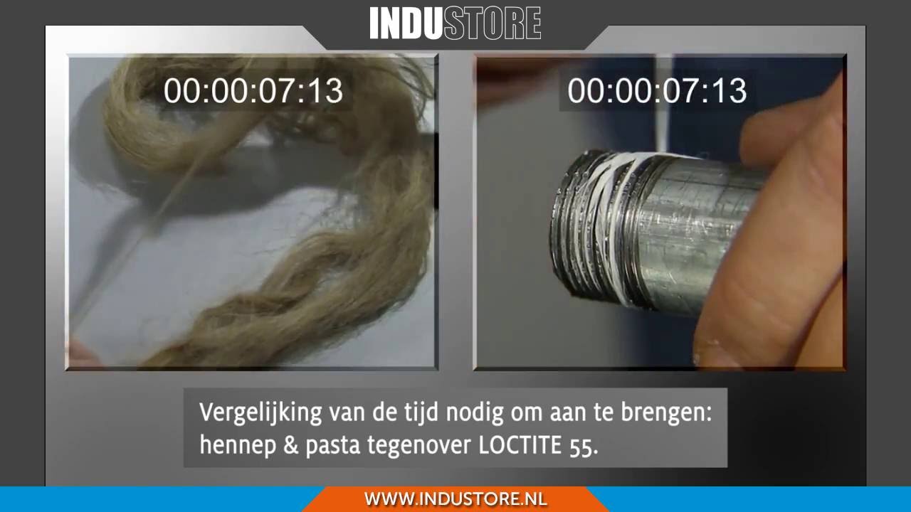 Industore: LOCTITE 55 Afdichtingskoord - Snelle en betrouwbare schroefdraad afdichting.