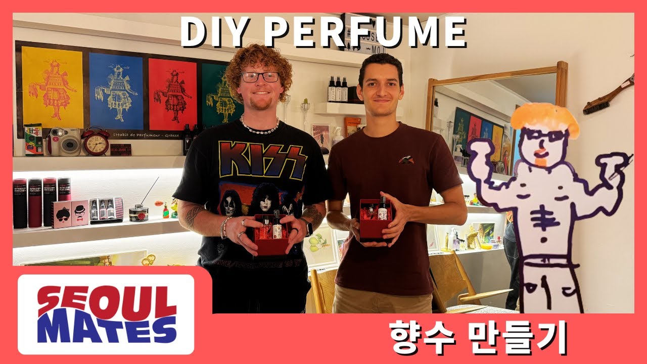 Seoul | Making our own Perfume in Korea | DIY Class