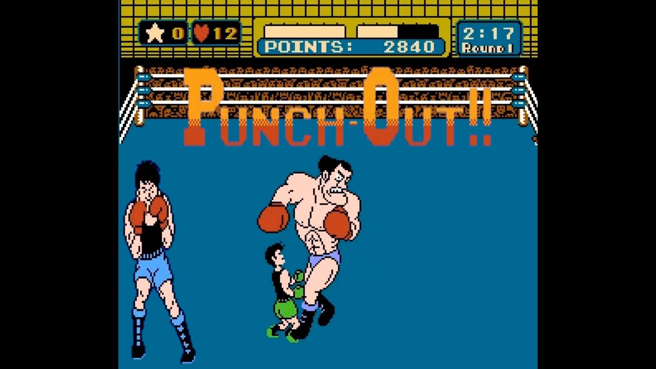 PUNCH OUT     拳無虛發  通關