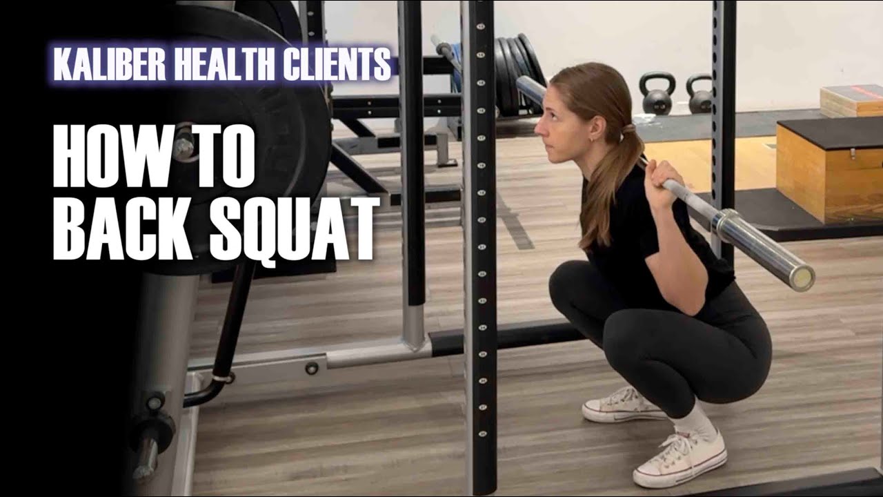 How to Back Squat