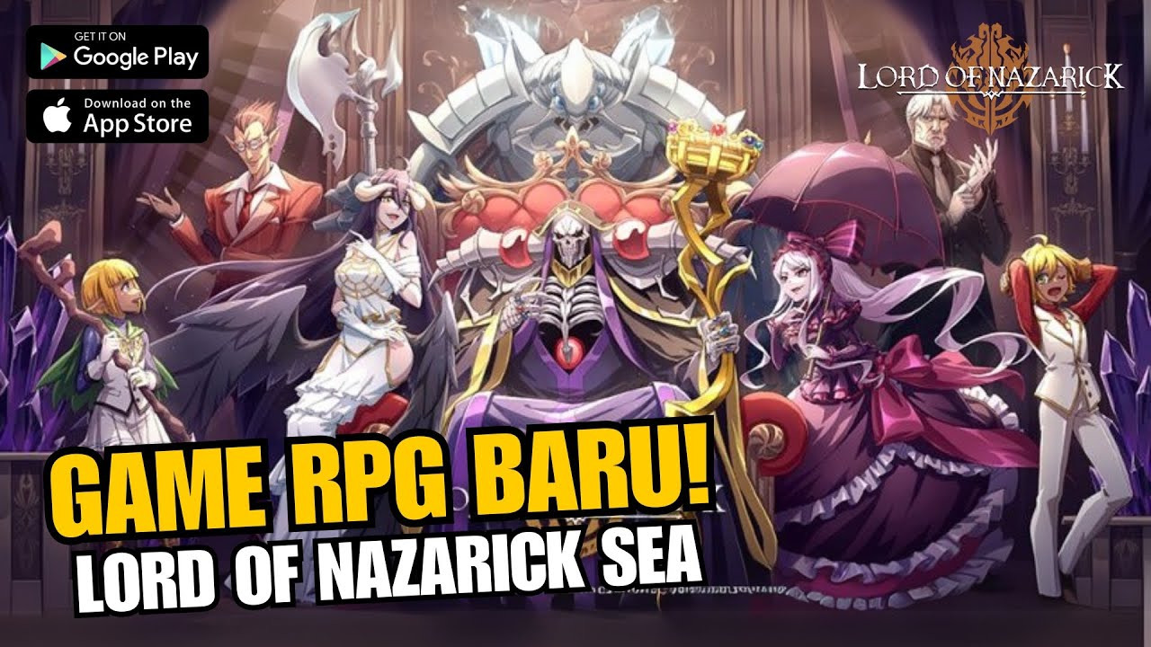 Nyobain! Lord Of Nazarick Sea Gameplay - New RPG Game Android/IOS