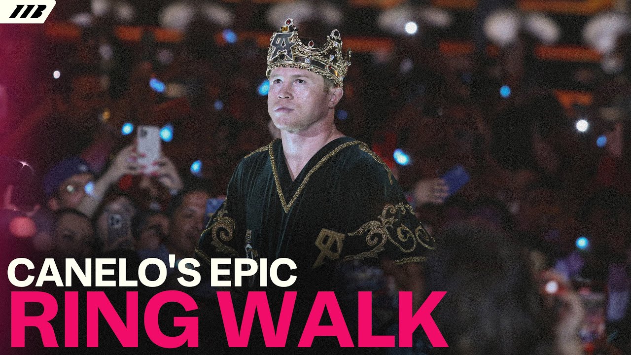 Canelo Alvarez's EPIC Ringwalk for Guadalajara homecoming fight